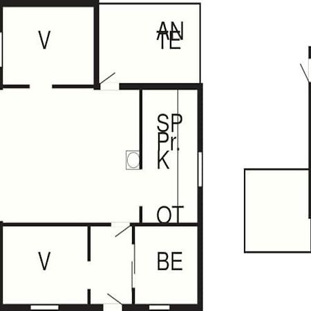 4 Person Holiday Home In Frederiksv Rk Frederiksvaerk Экстерьер фото